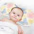 decor gift 4 Pack 22x11in Cotton Muslin Burp Cloth Breathable Blue Butterflies and Pink Flowers Feed Cloth for Unisex