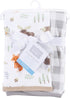 Set, Hudson Baby Unisex Cotton Swaddle Blankets Woodland Design, One Size