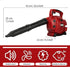 PROLOSO Kids Leaf Blower, Outdoor Pretend Play Gardening Toy Tool with Realistic Sounds for Toddlers