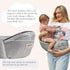 Sunnors Baby Carrier Hip Seat with Adjustable Strap and Pocket, Ergonomic Hip Holder for Newborns & Toddlers (Light
