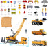 Set, Playset, Bulldozer 3 4 5 6 iPlay, iLearn Kids Construction Toys Truck Boys Engineering Vehicle Crane Transport