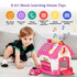 8-in-1 1-3 Montessori Bilingual Musical Activity House | EN/ES Learning Toy with Volume Control & Travel Handle |
