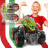 3-5 5-7, 4-7 Oriate Friction Powered ATV Dinosaur Monster Truck Toys, Push and Go Toy Cars Velociraptor Dinosaurs Stunt