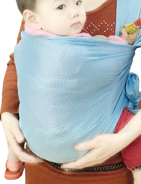 Summer, Swimming, Water Baby Sling, Baby Wrap for Newborn, Infant, Toddler, Breathable Lightweight Stretch Mesh Water