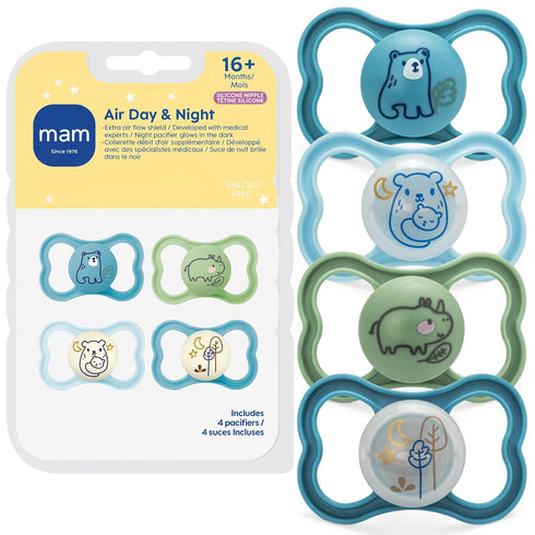 MAM Air Pacifier for Babies 16+ Months, Extra Air Flow for Sensitive