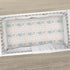 Cstdyfrv 28"x52" Boho Floral Pink Bows Baby Boys Girls Crib Sheets Vintage Flowers Love Heart Baby Sheet Cute Bows