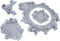 EnderToys Planetary Outpost Remixed Craters by Makers Anvil, 3D Printed Tabletop RPG Scenery for 28mm