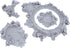 EnderToys Planetary Outpost Remixed Craters by Makers Anvil, 3D Printed Tabletop RPG Scenery for 28mm