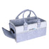 Loisdaro Baby Diaper Caddy Organizer for Changing Table, Baby Storage Basket for Diapers and Baby Wipes,Car Caddy