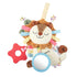 0 3 6 12 TYRY.HU Car Seat & Stroller Activity Toy,Soft Plush Cot Hanging Toy, Baby Rattle Toy with Strap,Developmental