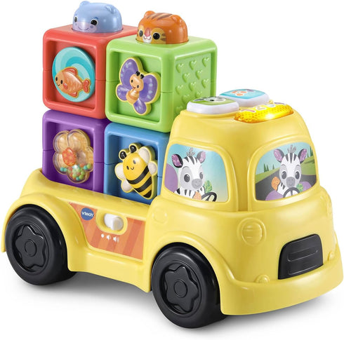 VTech Beep and Go Interactive Block Truck