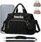 Personalized Diaper Bag Tote with Name, Custom Baby Bag with Changing Pad