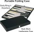 18-Inch Backgammon Board Game Set by Mainstreet Classics