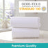CLAIR DE LUNE 2 CL3029 Baby - x Fitted Cotton Jersey Interlock Cot Bed Sheets White