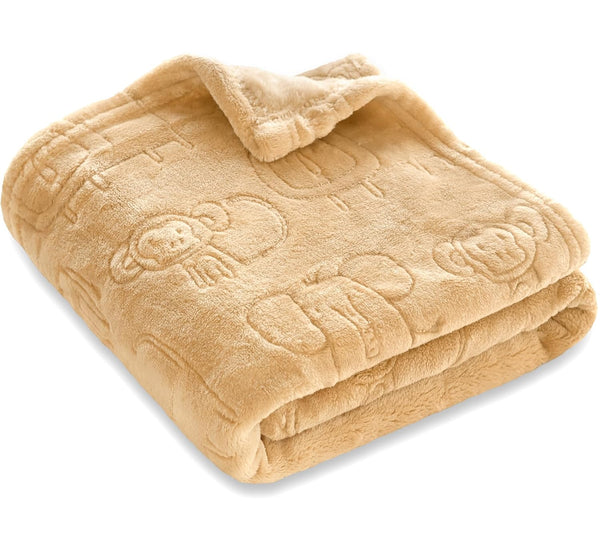 BORITAR 3D Printed Animal Baby Blanket Ultra Soft Fleece Blankets for Boys