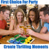 Nicecho 12 Inches 2-4 Shut The Box Game, Family Wooden Board Table Math Dice Games for Adults and Kids, Player Classics