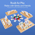 Set 12 Set 12 Set 91 9 8PCS Mexican Train Dominoes Double with Numbers, Dominoes for Adults and Family, Mexican Train