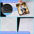 360 9 3 (20 Pack) Pockets Binder Card Sleeves Double-Sided Pocket Trading Card Pages for Ring Binder, Clear Plastic