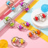 10 Skylety Pcs Bike Fidget Chain Flippy Bulk Mini Chain Key Ring for ADHD Stress Relief Flippy Key for Adults