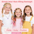 51 Dreamon Pcs Hair Styling Tools - Hair Gem Stamper Kit and Automatic Hair Braider - Bling Hair Jewels for Girl