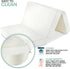 3" Pack Foldable Travel n Play Mattress Pad with Bag, Waterproof Portable Mini Crib Mattresses, Baby Bed Playpen Memory