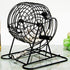 VBESTLIFE Cage Card Game Machine, Metal Rolling Cage with 75 Balls for KTV Party Bar Family Gatherings