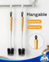 2 Pack MR.SIGA Water Bottle Brush, Long Handle Bottle Brush for Water Glasses, Baby Bottles, Sports Bottles Cleaning