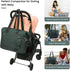 Spacious LOVEVOOK Waterproof Diaper Bag Tote with Changing Pad - Ideal for Travel