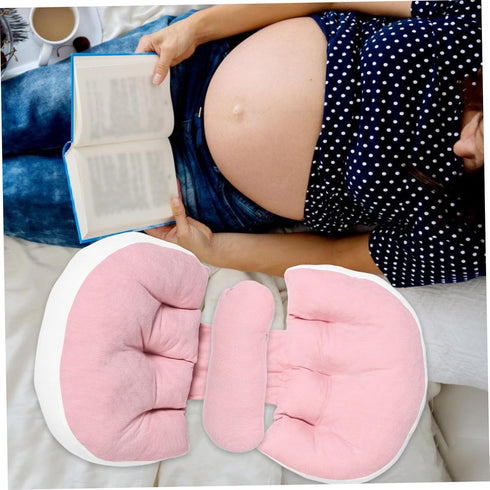 UPKOCH Pregnancy Pillow U-Shaped for Side Sleeping Maternity Support for Belly and Back Lightweight and Portable Design