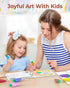 12 1-3 30-Page 120 JUPITEARTH Carrot Crayons for Kids Colors, Non Toxic Beeswax Crayons for Toddlers with Coloring Book