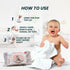Generic 3X 80 Baby Ultra-soft, Water-based, thicker and softer Wipes, Plain