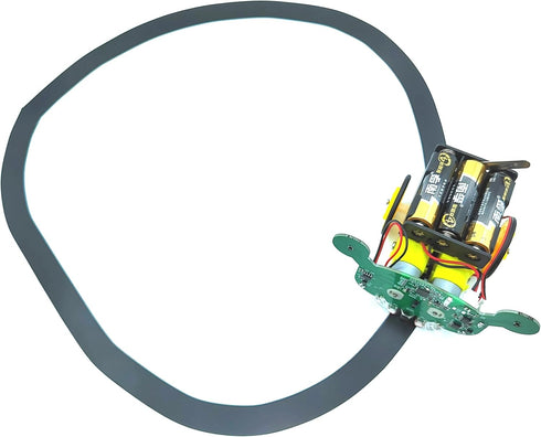 Smart Line Following Robot Kit - Obstacle Avoidance Assembly Project with Music, DIY Educational Robot Toy