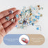 MISITU Small Puzzles for Adults - Mini 150 Pieces Micro Jigsaw Puzzles, Challenging Travel Games, 3 Pack