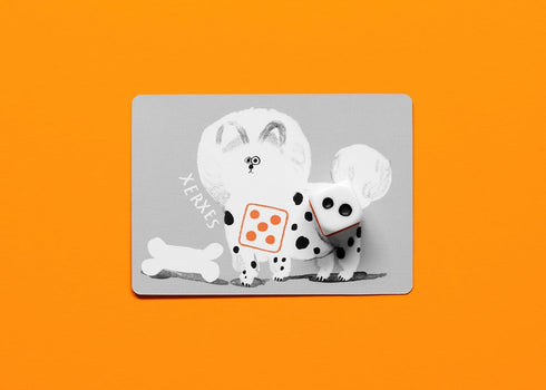 CMYK Spots Dice Game: A Fun Family Game with Dogs and Luck!