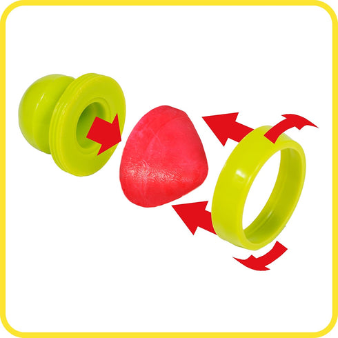 READY 2 LEARN Easy Grip Crayons - 6 Colors, Non-Toxic Toddler Crayons, Easy to Hold, Refills Available