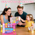 1+ 12-18-24+ 1 2 Toddler Musical Toys for Years Old Girls,Fine Motor Skills Developmental Baby Toy Months,Bilingual