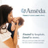 Ameda MYA Breast Pump Replacement Flanges 24mm, Comfort Fit Angled Flange, 2 Count (1 Pair) - NOT Compatible with MYA