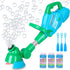 Trimmer 3 4 5 Weed Wacker Bubble Machine for Kids - Electronic Weed Eater Toy with Bubble Solution Included, Grass Toy