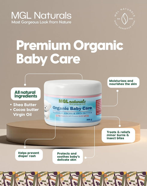 Organic Baby Care Essentials by MGL Naturals