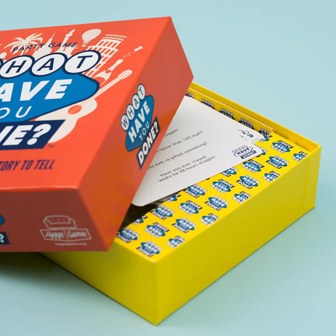 Hygge Games What Have You Done? - Get to Know Family and Friends - Card Games for Adults and Teens