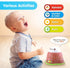 6 BEST LEARNING Whack and Learn Mole - Educational Interactive Light-Up Toy for Infants Babies Toddlers for Month