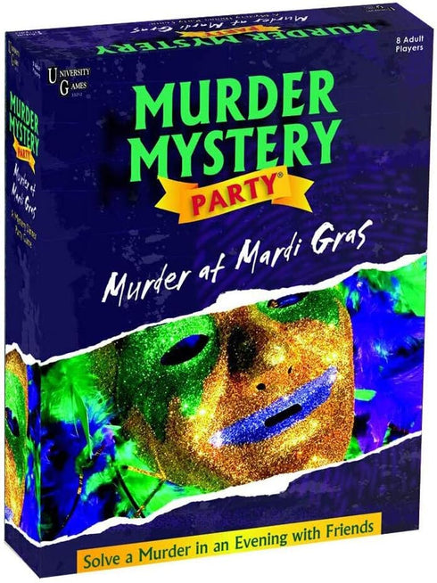 Murder at Mardi Gras: Murder Mystery Party for ages 14+