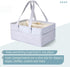 Portable Baby Diaper Organizer with Cute Patterns for Nursery & Car