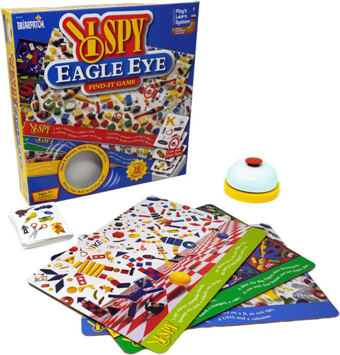 Briarpatch I SPY Eagle Eye Find-It Game, Fast Matching Fun for 2 to 4 Players, Ages 5 and Above, Includes 30 Cards
