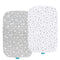 Bassinet Sheets Compatible with Baby Delight Beside Me Dreamer Bassinet, 2 Pack,