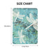 Hcpwzrf Dragonflies Teal and Leaves Baby Car Seat Cover & Nursing Cover - Breathable Stretch Multi-Use Cover