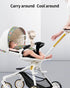 2000 Operated,3 Speed,360-Degree GOTOTO Baby Stroller Fan, Rechargeable Portable Fan with mAh Battery Wind