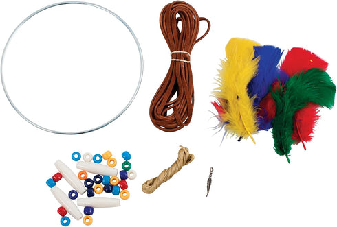 Realeather Crafts Dreamcatcher Kit, Natural, 5-Inch