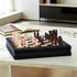 Set 12 Inch 2 1 2 Sets Peradix Magnetic Chess Classic in with Chess Pieces, Wood Board Box with Storage, Extra Queens