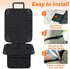 Husfunov Protector,2Pack 600D Car Seat Car Seat Cushion,with Thickest Padding and Non-Slip Backing,Waterproof Fabric